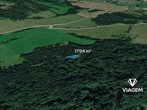 Prodej lesa, Česká Kamenice, 1794 m2