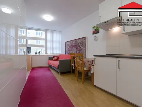 Pronájem bytu 1+kk, Praha - Libeň, Drahobejlova, 22 m2
