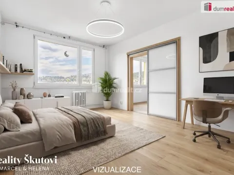 Prodej bytu 3+1, Ústí nad Labem - Krásné Březno, U Pivovarské zahrady, 81 m2