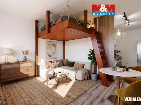 Prodej bytu 1+kk, Nový Bor, Wolkerova, 27 m2