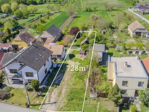 Prodej pozemku pro bydlení, Vrbovec, 728 m2