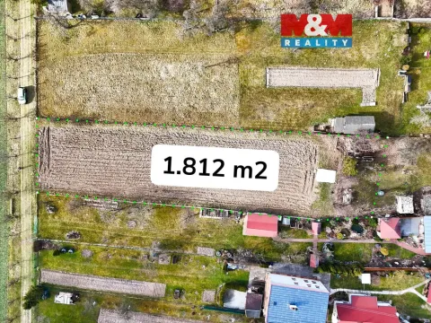 Prodej zahrady, Holasovice - Loděnice, 1812 m2