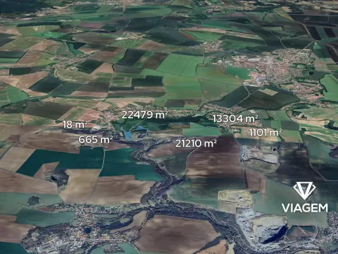 Prodej podílu pole, Radim, 689 m2