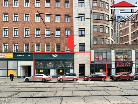 Pronájem restaurace, Brno, Divadelní, 218 m2