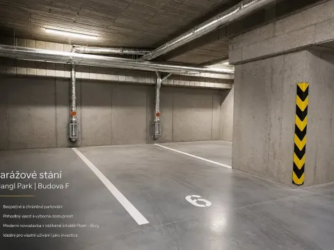 Prodej garážového stání, Plzeň, Domažlická, 14 m2