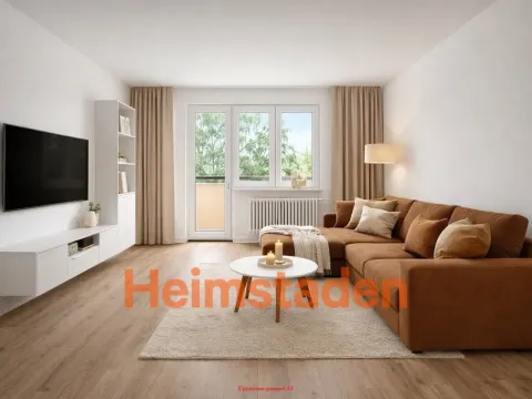 Pronájem bytu 2+1, Karviná - Ráj, Školská, 54 m2