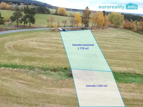 Prodej pozemku pro bydlení, Nepomuk, 3471 m2
