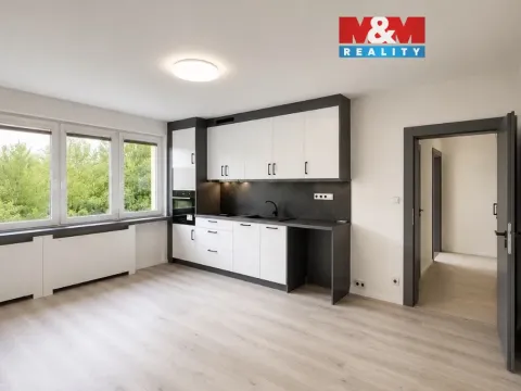 Pronájem bytu 2+kk, Ostrava - Výškovice, Výškovická, 39 m2