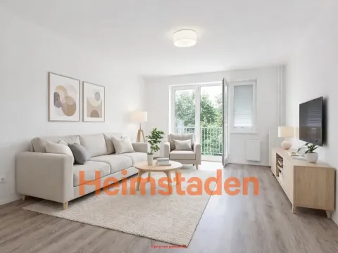 Pronájem bytu 2+1, Ostrava - Mariánské Hory, Zelená, 56 m2