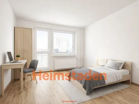 Pronájem bytu 1+kk, Ostrava - Poruba, náměstí Václava Vacka, 28 m2