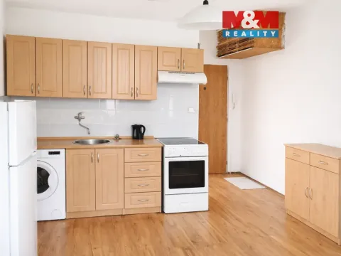 Pronájem bytu 1+kk, Jirkov, Studentská, 20 m2
