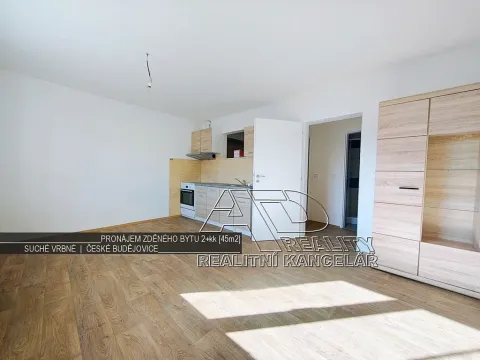 Pronájem bytu 2+kk, České Budějovice, 44 m2