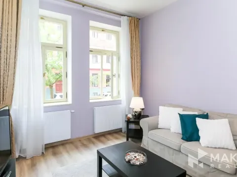 Pronájem bytu 1+1, Praha - Vinohrady, Máchova, 40 m2