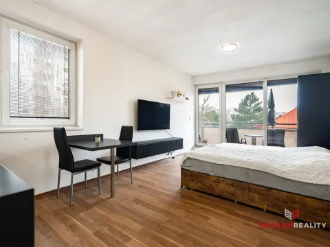 Pronájem bytu 1+kk, Hradec Králové - Nový Hradec Králové, Slunečná, 29 m2