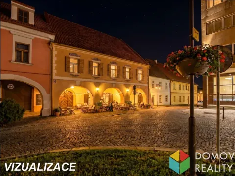 Prodej ubytování, Benátky nad Jizerou - Benátky nad Jizerou I, Husovo náměstí, 280 m2