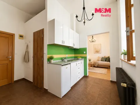 Pronájem bytu 1+1, České Budějovice - České Budějovice 1, Hradební, 18 m2