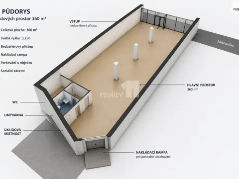 Pronájem obchodního prostoru, Česká Lípa, Okružní, 360 m2