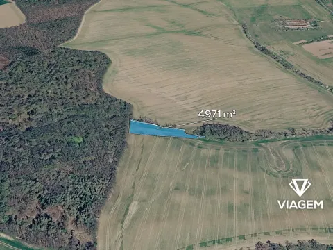 Prodej podílu pole, Zborovice, 1242 m2