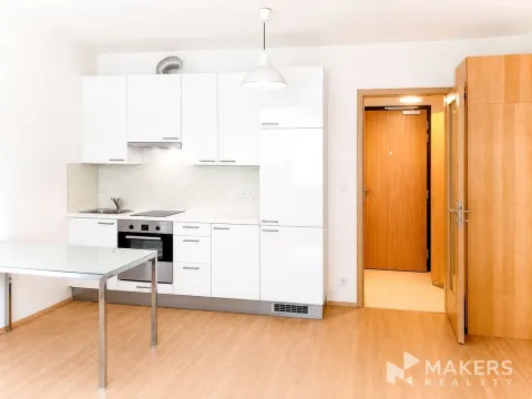 Pronájem bytu 1+kk, Praha - Michle, Hanusova, 38 m2