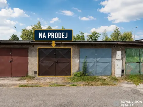 Prodej garáže, Ostrava, U Cementárny, 16 m2