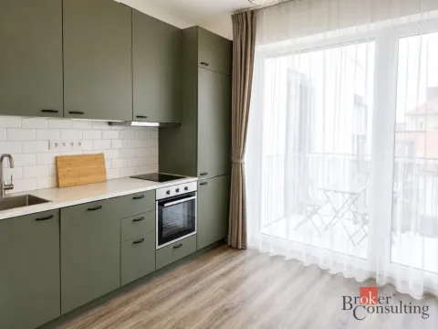 Pronájem bytu 1+kk, Brno - Trnitá, Křenová, 28 m2