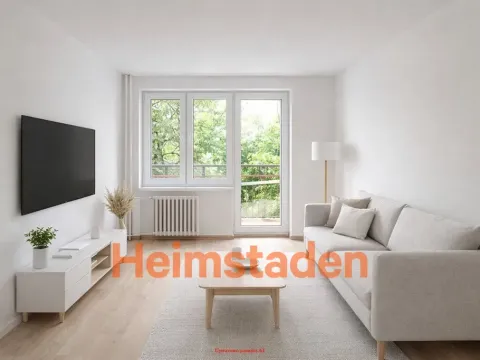Pronájem bytu 2+1, Karviná - Nové Město, Ruská, 52 m2