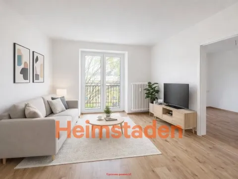 Pronájem bytu 2+1, Ostrava - Poruba, Porubská, 48 m2
