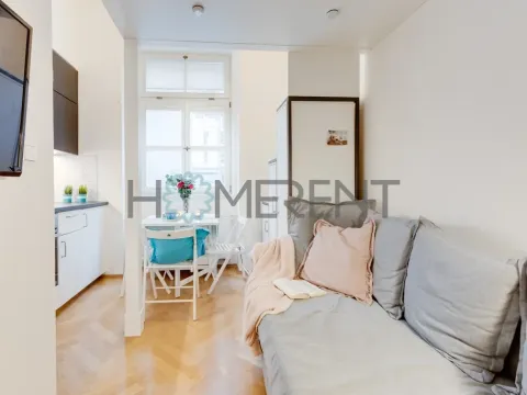 Pronájem bytu 1+kk, Praha - Bubeneč, Korunovační, 17 m2