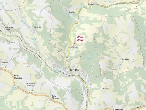 Dražba lesa, Rudník, 3359 m2