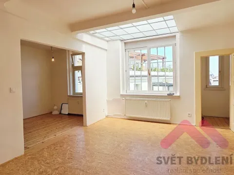 Pronájem bytu 1+1, Praha - Bubeneč, Čechova, 39 m2