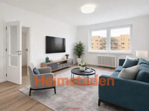 Pronájem bytu 2+1, Karviná - Nové Město, Nedbalova, 52 m2