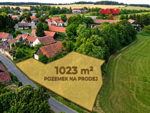 Prodej pozemku pro bydlení, Měčín - Radkovice, 1023 m2