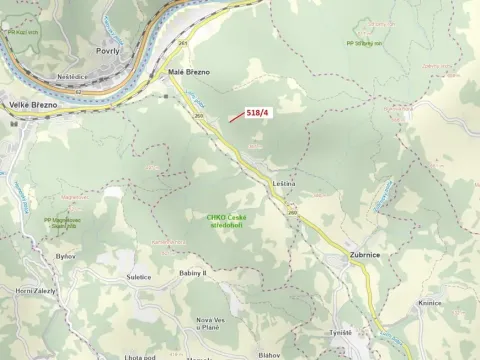 Dražba lesa, Malé Březno, 169 m2