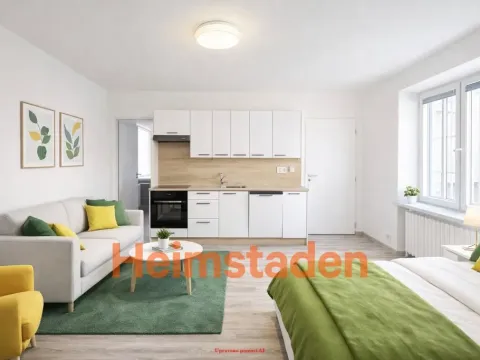 Pronájem bytu 1+kk, Ostrava - Moravská Ostrava, Na Desátém, 29 m2