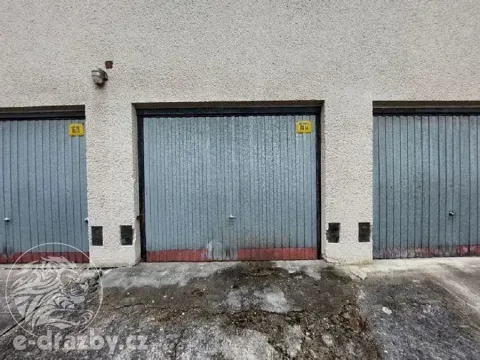 Dražba garáže, Tábor, 18 m2
