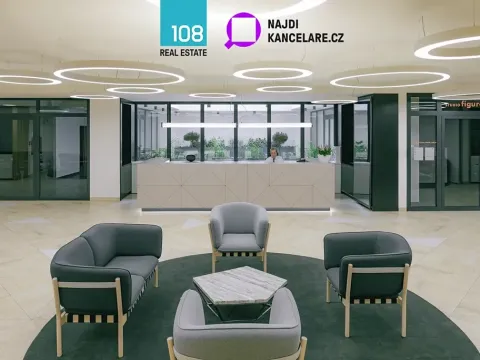 Pronájem kanceláře, Praha - Karlín, Sokolovská, 497 m2