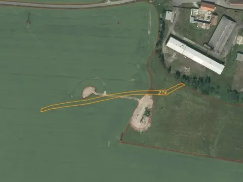 Dražba louky, Milhostov, 1500 m2