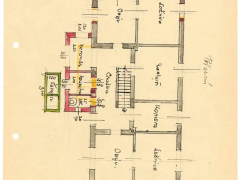 Prodej rodinného domu, Chrást, Kolmá, 180 m2