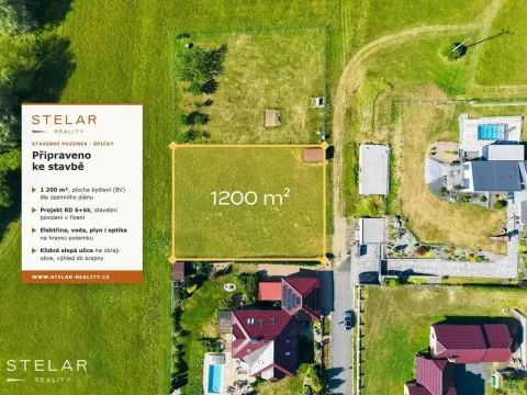 Prodej pozemku pro bydlení, Špičky, 1200 m2