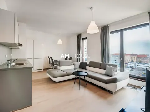 Pronájem bytu 2+kk, Praha - Holešovice, Sanderova, 49 m2