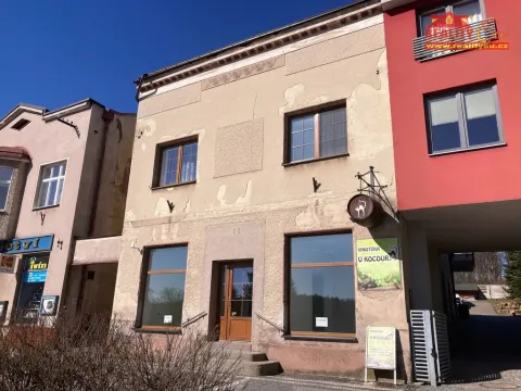 Pronájem obchodního prostoru, Červený Kostelec, náměstí T. G. Masaryka, 78 m2