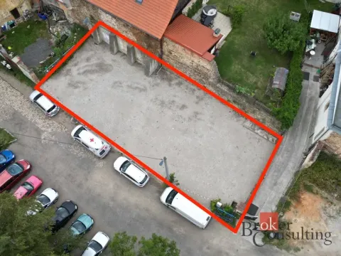 Pronájem komerčního pozemku, Rokycany - Plzeňské Předměstí, Dolní příkopy, 348 m2