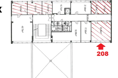 Pronájem kanceláře, Hradec Králové - Slezské Předměstí, Bratří Štefanů, 35 m2