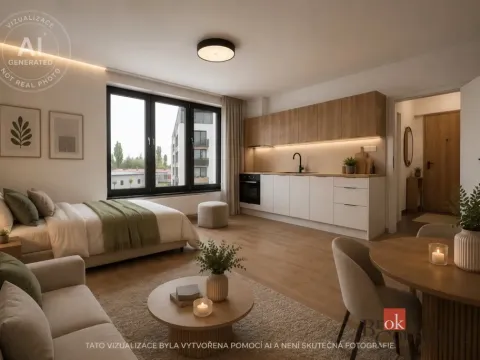 Pronájem bytu 1+kk, Plzeň - Jižní Předměstí, Železná, 38 m2