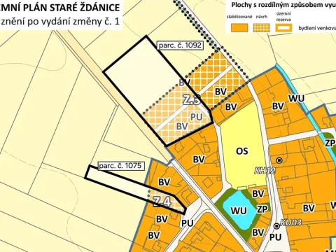 Prodej podílu pozemku pro bydlení, Staré Ždánice, 4622 m2