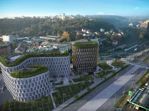Pronájem kanceláře, Praha - Vokovice, Evropská, 280 m2