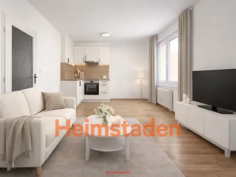 Pronájem bytu 2+kk, Frýdek-Místek - Frýdek, Nad Stadionem, 38 m2