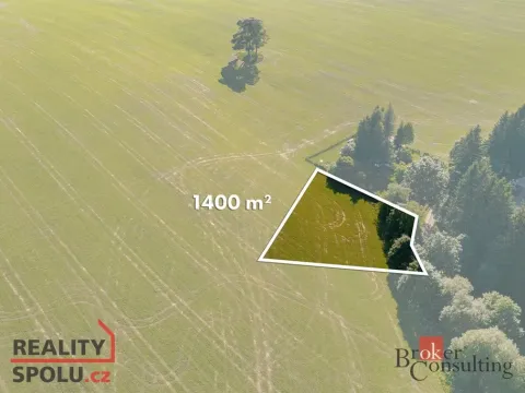 Prodej pozemku pro bydlení, Říčky v Orlických horách, 1400 m2