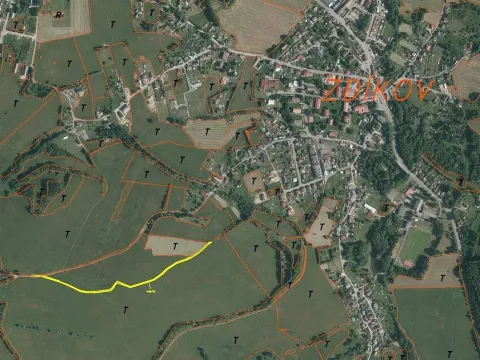 Prodej pole, Zdíkov, 2180 m2