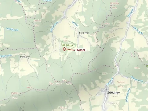 Dražba lesa, Hovězí, 173 m2